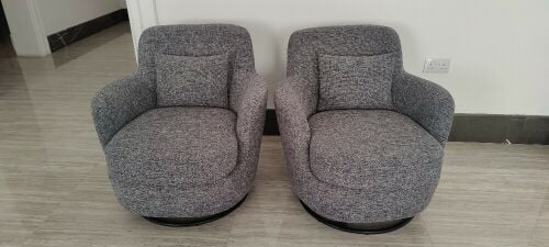 2 single chairs