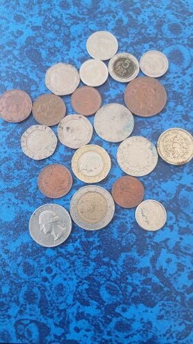 old coins of uk and USA