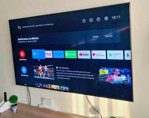 55 ENCH SONY BRAND SMART TV 4K