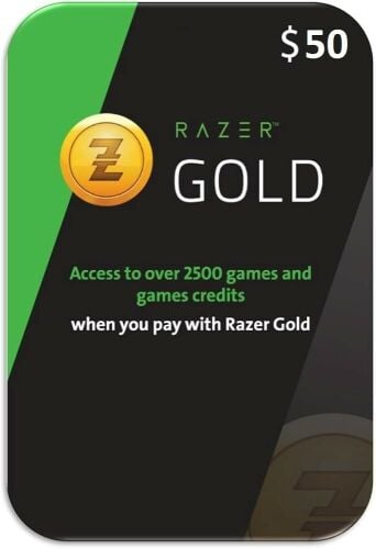 rezer game card for 2500