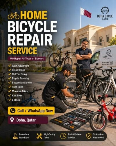 Home bicycle repairing