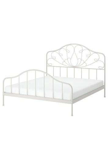 Ikea white bed 160*200 cm 