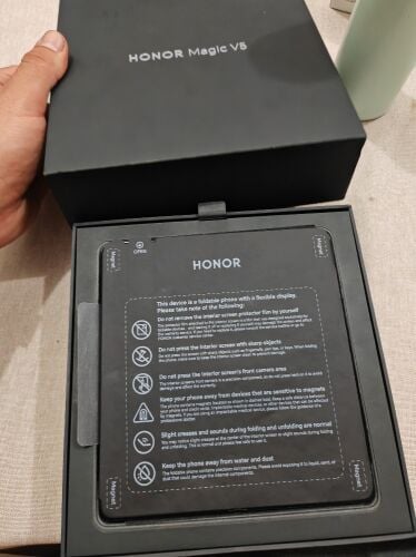 honor magic v5 foldable in warranty