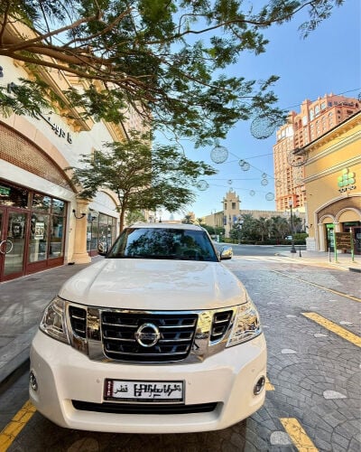 NISSAN PATROL PLATINUM- PEARL WHITE