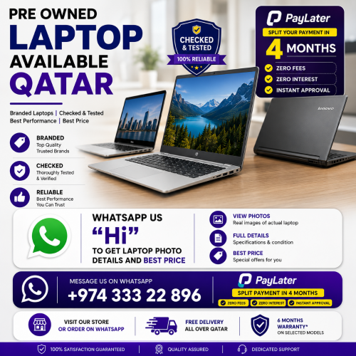 Used HP Lenovo Dell Laptop