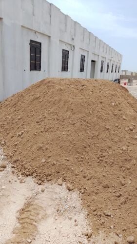طين زراعي ورمل ودفان وكنكري