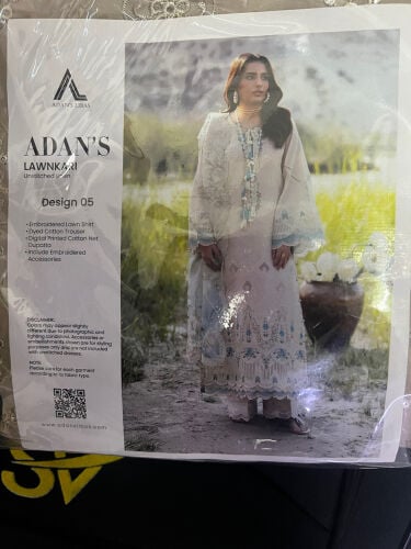 Pakistani Dress New Unstitched 