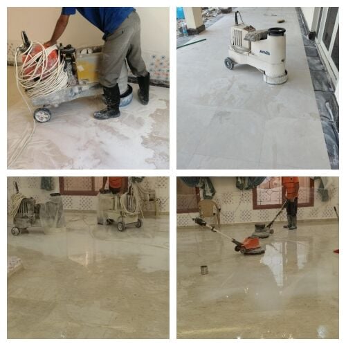 Marble polishing and cleaning