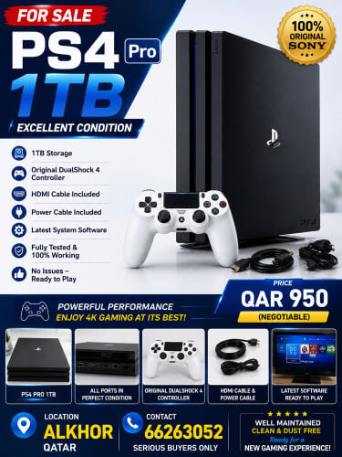 PS4 PRO 1TB