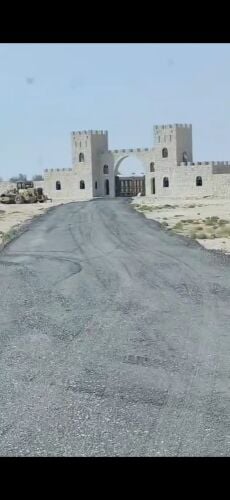قار مبشور وطين زراعي ورمل ودفان