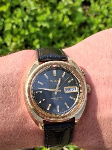 seiko bill matic otomatique alarm