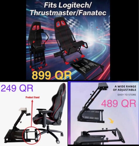 stand steering wheel gaming gift