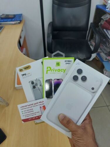 new 17promax 256gb silver