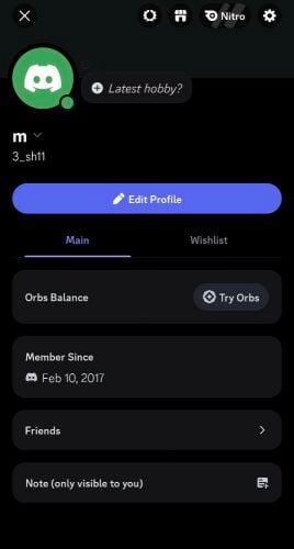 2017 discord account