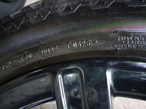 original rims and tyre