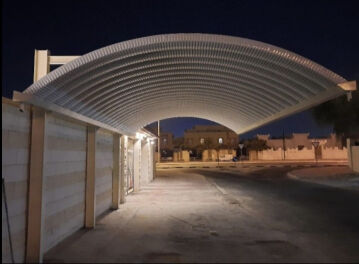 luxurious carports and steel work