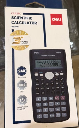 Deli Scientific Calculator D82MS 