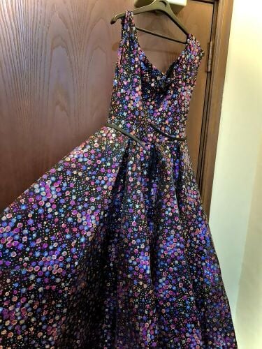 luxurious dress