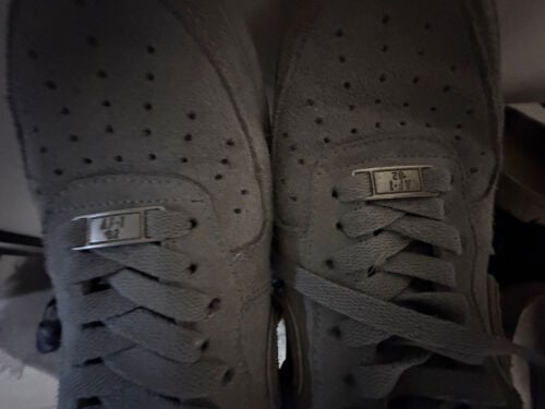 nike air force used  silver