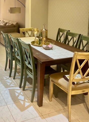 8 Seater Solid Wood dining table