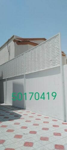 السواتر بلاستيك يو بي في سي، سوات