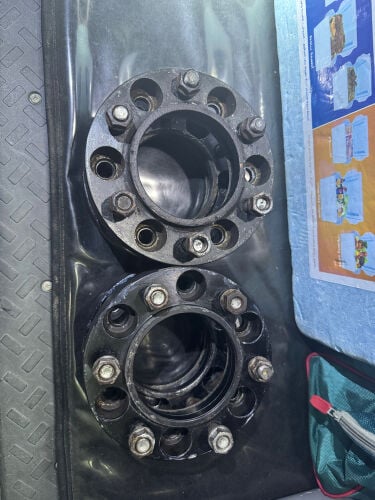 Axle & Gear wheel spacer 