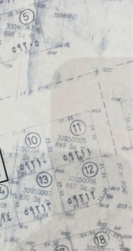 ارضين بالدحيل اجمالي المساحة 1737