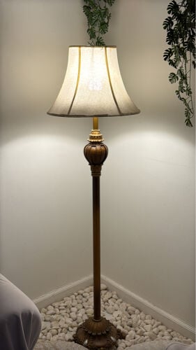 two long lamps 