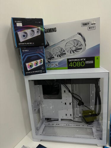 PC PART GPU CASE VERTICAL FANS