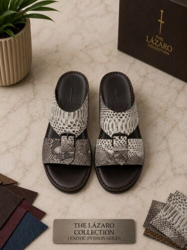 Traditional men's leather sandals
