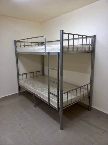 New Black and Silver Bunk Bed