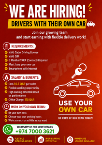 PER ORDER 14.5 SNOONU CAR