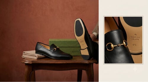 Gucci mens horsebit loafers 