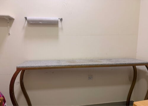 marble table