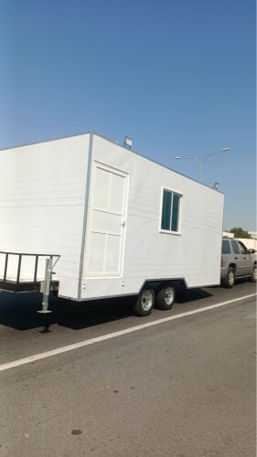 Caravans kitchen toilet