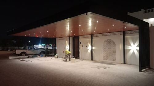 Modern Pergola American Parking