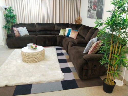 L ship recliner sofa For sale 