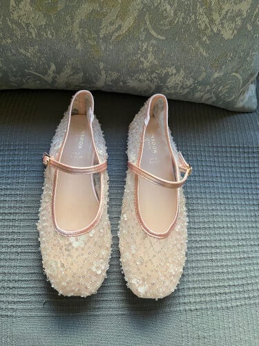 New Monsoon pink Ballet Flats