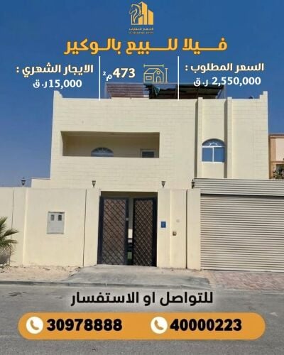 for sale investment villa-Al wakair
