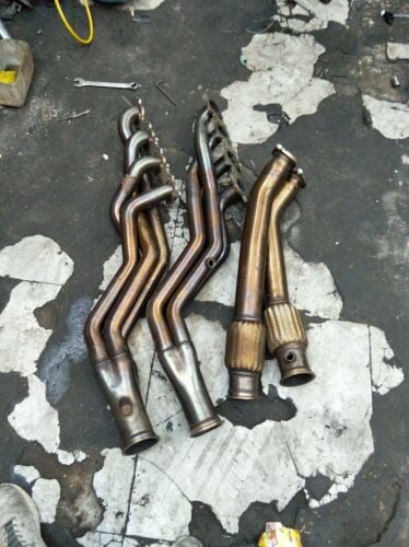 vxr v8 HP menifol downpipe haidas