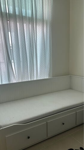 sofa bed with mattress (IKEA)