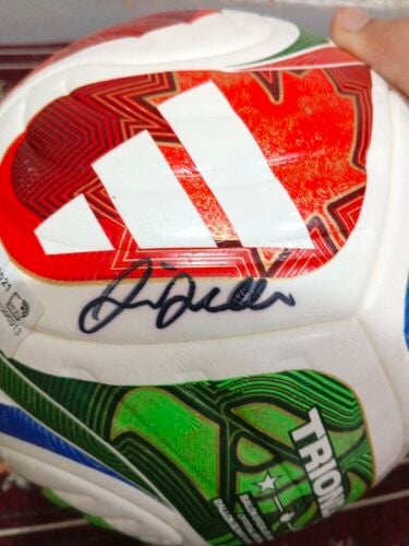 David Beckham sign ball
