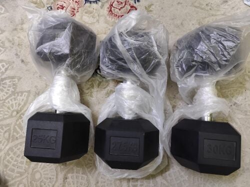 Dumbbells 2.5 to 30 kg pair