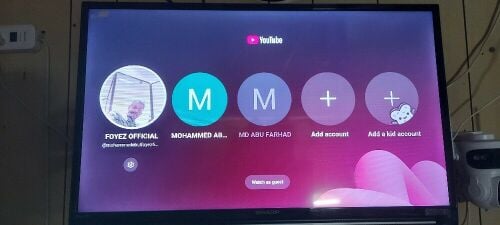 SHARP AQUAS SMART TELEVISION 32" in