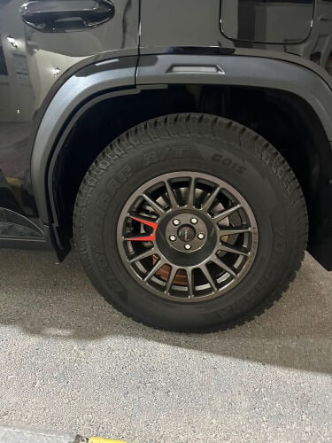 rims and tires 4pc