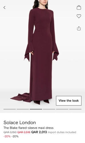solace london dress