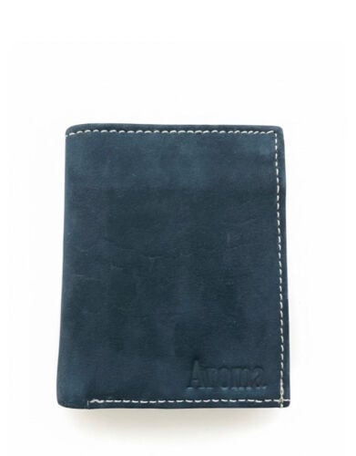 genuine suede leather wallet 