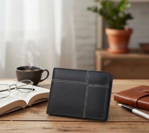 genuine leather wallet 