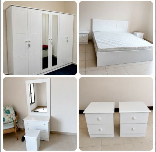 Bed, Materss, 2 Door cabinet availa