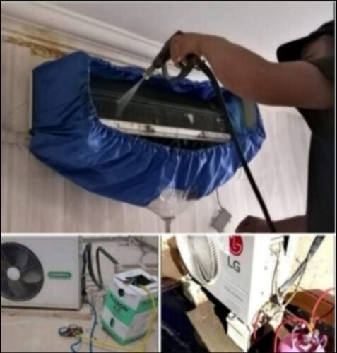 نقوم بصيانة جميع انواع المكيفات